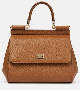 x Kim Sicily Small leather tote bag | Dolce&Gabbana