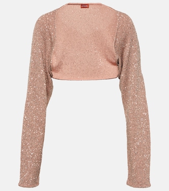 Coprispalle Alimia in maglia lamé | Altuzarra