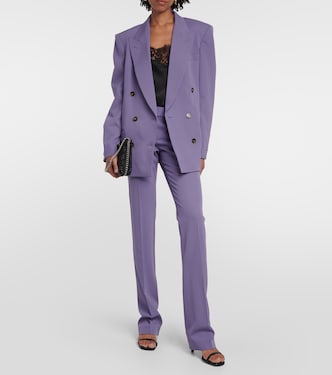 Low-rise wool-blend pants | Stella McCartney