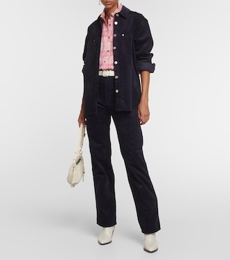 Pantaloni regular in velluto a coste | Marant Etoile