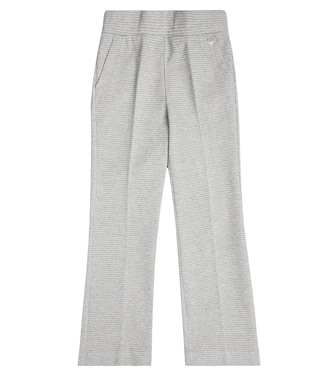 Pantalones flared en mezcla de algodón | Monnalisa