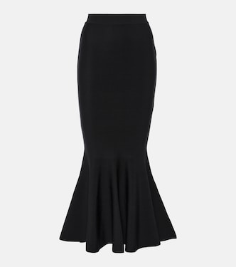 Jupe longue à taille haute | Balmain