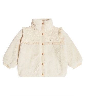 Cappotto in pelliccia sintetica con ricami | Louise Misha