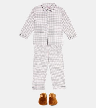 Pijama Romera de algodón a cuadros | La Coqueta