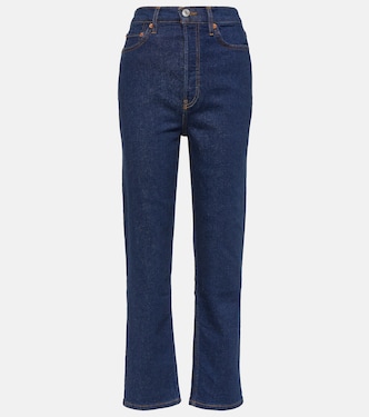 Jeans rectos 70s Stove Pipe de tiro alto | Re/Done