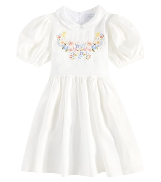 Embroidered linen dress | Paade Mode