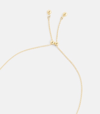 Bracelet Birthstone Bonbon en or 14 ct et diamant | Stone and Strand