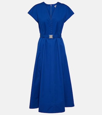 Abito midi in popeline di cotone | Tory Burch