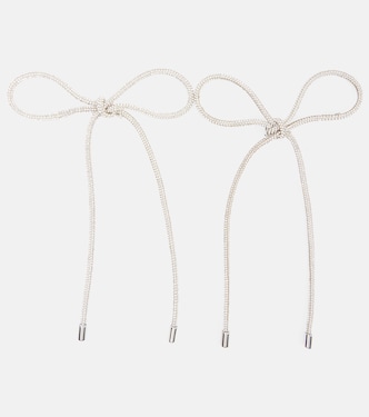 Set di 2 spille in corda Ava con fiocco | Jennifer Behr