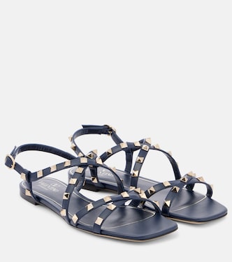 Sandales Rockstud en cuir | Valentino Garavani