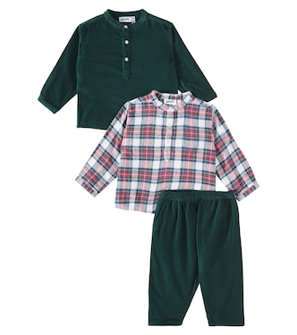 Bebé - set de blusas y pantalones de algodón | Molo