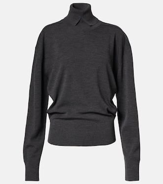 Jersey de cuello alto de lana | Burberry