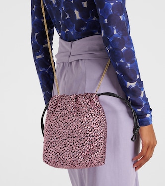 Schultertasche Small aus Jacquard | Dries Van Noten