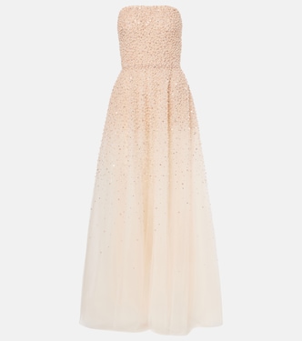Bestickte Robe | Monique Lhuillier