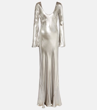 Robe Valletta aus Satin | Galvan