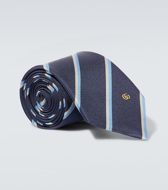 Cravatta in jacquard di seta | Gucci