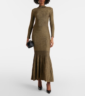 Maxikleid Raquel aus Lamé | Staud