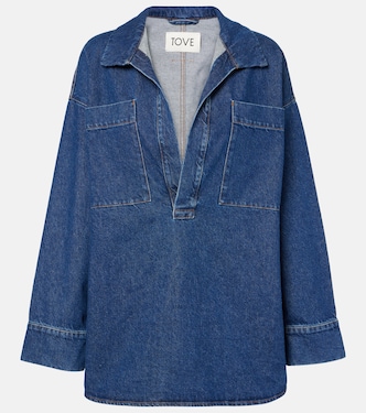 Blusa Sonny in denim | Tove