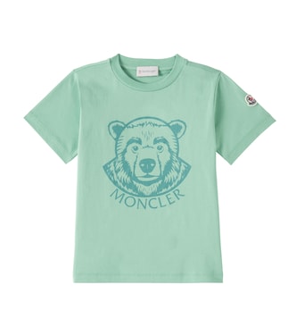 Knitted cotton T-shirt | Moncler Enfant