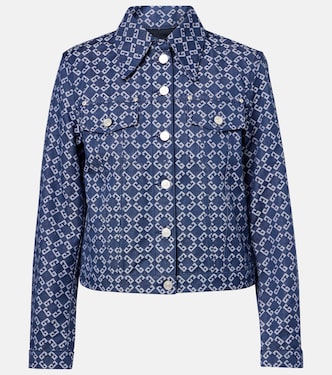 Monogram 72 denim jacket | Givenchy