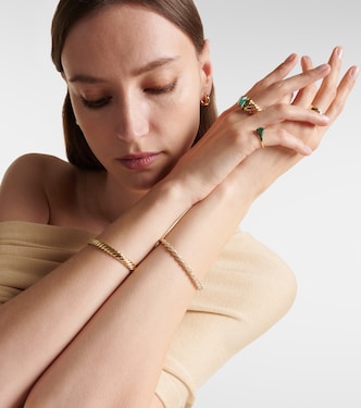 Bracelet Sculpted Cable Flex en or 18 ct et diamants | David Yurman