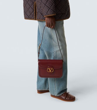9TO5 VLogo leather shoulder bag | Valentino Garavani