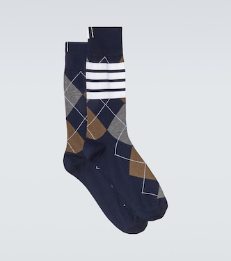 Bedruckte Socken aus einem Baumwollgemisch | Thom Browne