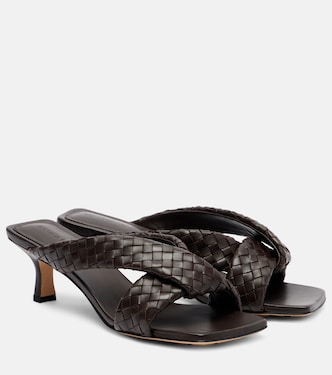 Pantoletten Riva 50 aus Leder | Bottega Veneta