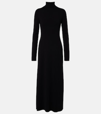 Leoline turtleneck virgin wool maxi dress | The Row