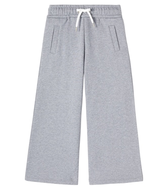 Logo cotton sweatpants | Chloé Kids