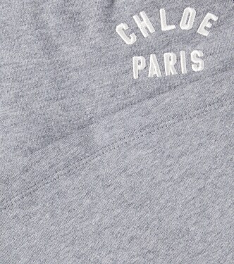 Logo cotton sweatpants | Chloé Kids