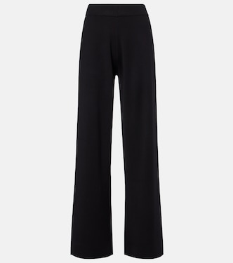Virgin wool wide-leg pants | Jardin des Orangers