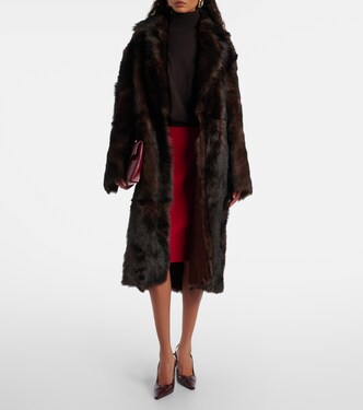 Mantel Uma aus Shearling | Nour Hammour