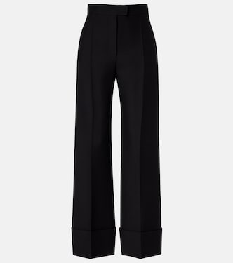 Pantalones anchos de Crepe Couture | Valentino