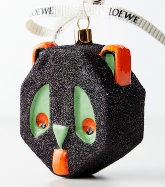 x Louis Wain glitter glass ornament | Loewe