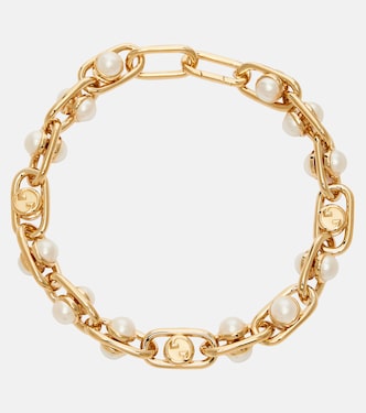 Interlocking G embellished necklace | Gucci