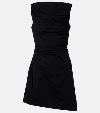 Robe Callie asymétrique en coton | Staud