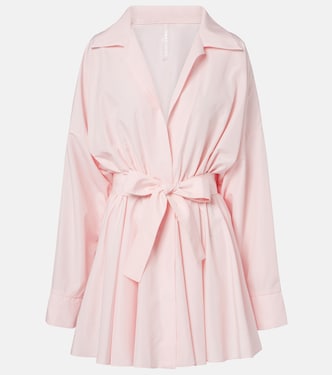 Belted shirt dress | Norma Kamali