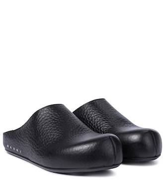 Slippers Sabot de piel | Marni