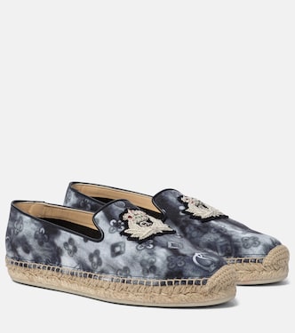 Nanou Orlato denim espadrilles | Christian Louboutin