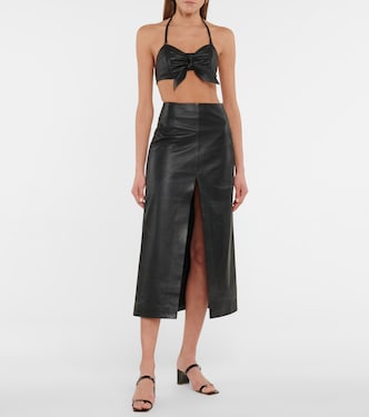 Leather bralette | Dodo Bar Or