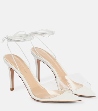 Skye 85 PVC and leather sandals | Gianvito Rossi