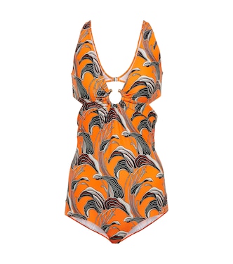 Bañador floral con abertura | Rabanne