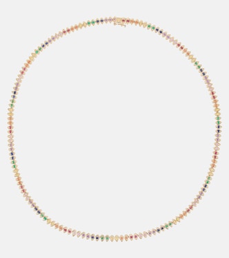 Evil Eye 14kt gold necklace | Sydney Evan