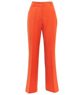 Pantalones plisados de tiro alto | Stella McCartney