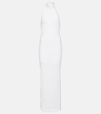 Bridal Kasia sequined maxi dress | Rotate