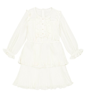 Kleid aus Chiffon | Self-Portrait Kids