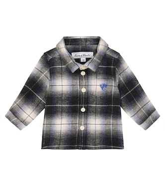 Camicia in flanella di cotone a quadri | Tartine et Chocolat