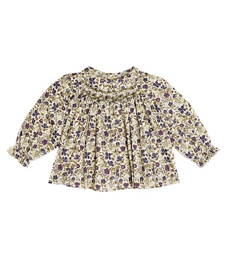 Baby - Blusa Pompon in cotone con stampa | Bonpoint