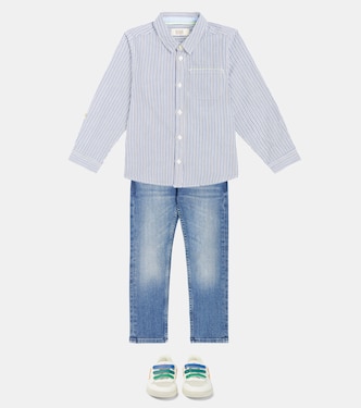 Chemise rayée en coton | Scotch & Soda Kids